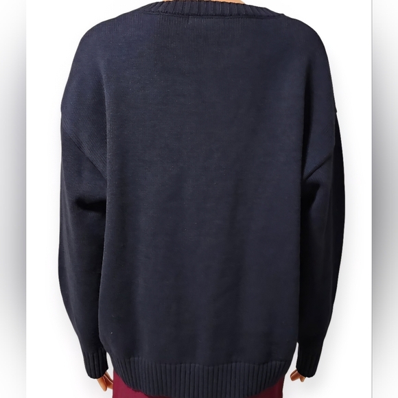 Blue Blush Textured Knit Sweater - Picture 8 of 8